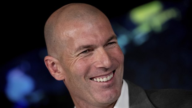 Back at Real: Zinedine Zidane.
