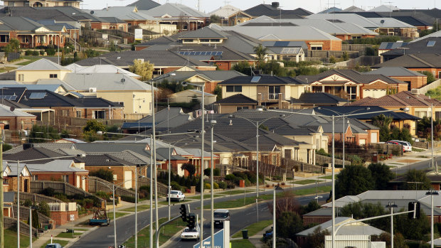 A declining Australian property market has taken the wind out of the economy's sails. 
