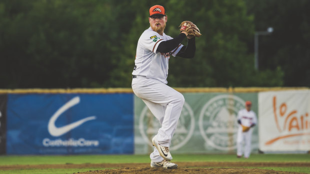 The imminent arrival of his third child and a trip to Japan for spring training are on the cards for Cavalry pitcher Steve Kent.