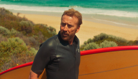 Nicolas Cage in The Surfer.