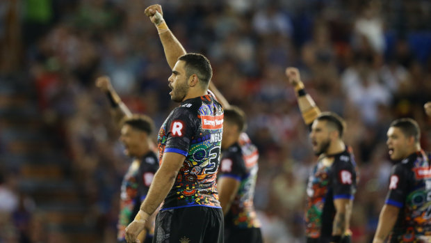 Speed to burn: Greg Inglis is set to headline a brilliant Indigenous All Stars back line next year.