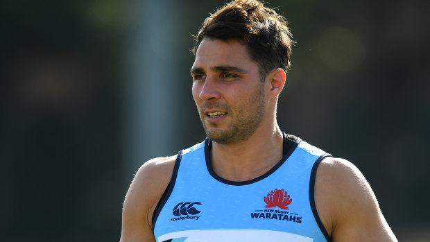 Comeback trail: Nick Phipps is back training and in the selection mix for the Waratahs this week. 
