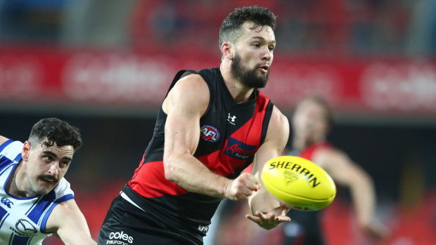 Essendon defender Conor McKenna is back to face the Giants. 