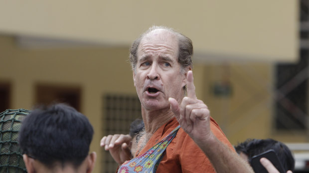 James Ricketson has lost weight and is sharing a small cell with over 140 prisoners.