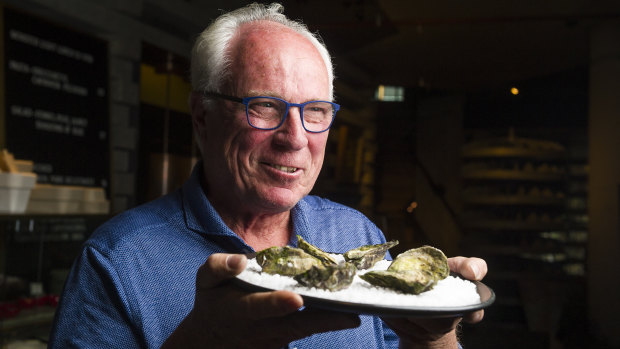 Owner of Moonlight Flat Oysters, Steve Feletti, believes oysters should only be shucked to order. 
