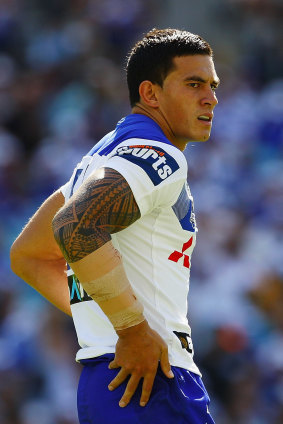 Sonny Bill Williams at the Bulldogs in 2008.