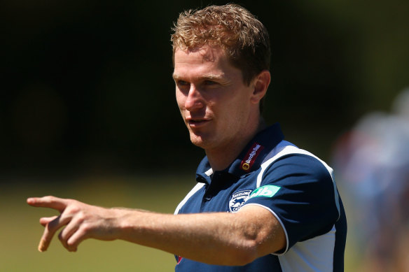 Former Lion Troy Selwood. He later became a mentor to young players at Geelong.