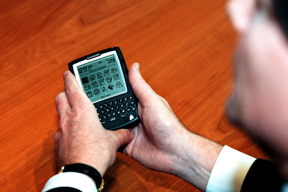 Five years before the iPhone was released, BlackBerries were revolutionary.