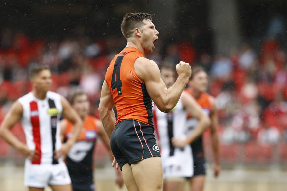 Toby Greene has not given away any free kicks so far this season.