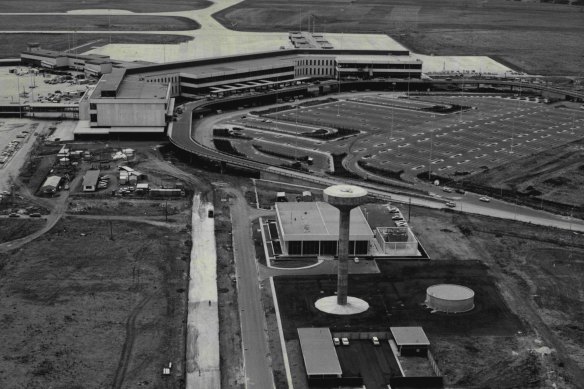 Melbourne Airport just after it was built, July 13, 1970.