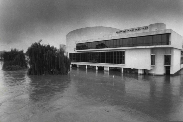 1976 was not a good year for Queanbeyan Leagues Club. For the second time in three years it was flooded, and then Malcolm Fraser made a grab for its gamblers by legalising pokies in the ACT.