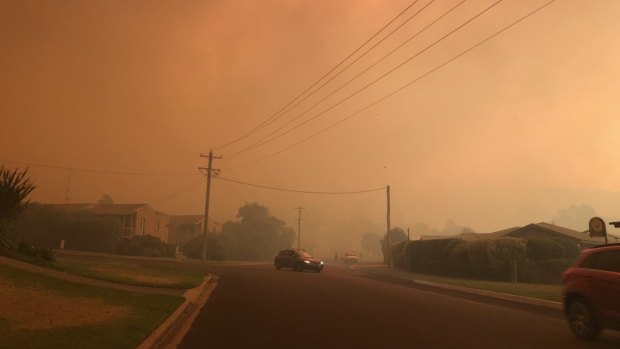 The rain will likely be minimal over bushfire-hit Tathra.
