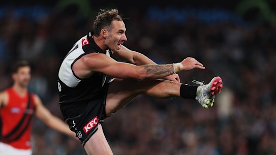 Jeremy Finlayson kicked three goals on Friday night