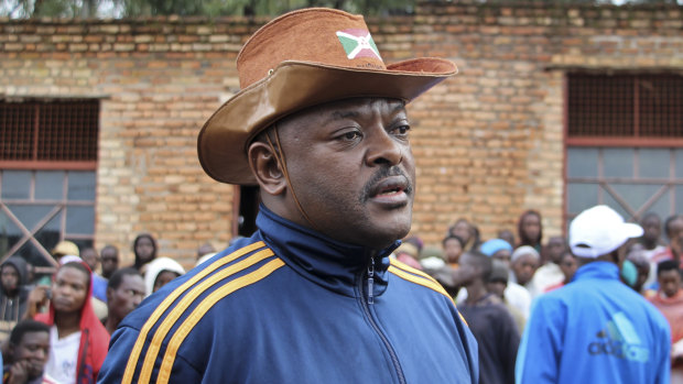 Burundi's President Pierre Nkurunziza dies of heart attack, aged 56