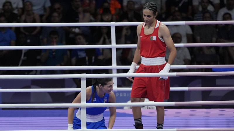 Oh man! No way was that women’s boxing match a fair fight