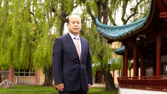 China’s ambassador to Australia, Xiao Qian.