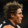 Curnow boots nine as Blues demolish Eagles; Wednesday reveal for Tassie licence; Ashcroft’s freakish goal