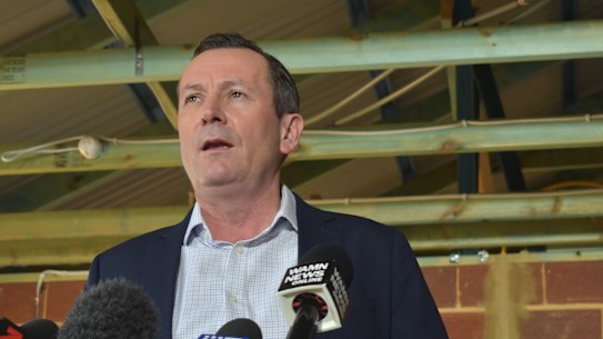 WA Premier Mark McGowan.
