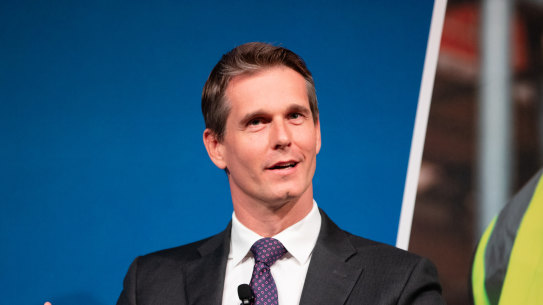 Andrew Charlton, the Labor leader’s preferred candidate for Parramatta.