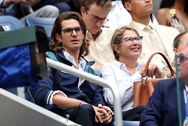 Andrew Garfield at the women’s singles final of the US Open tennis championships Sept. 12, 2026, in New York.