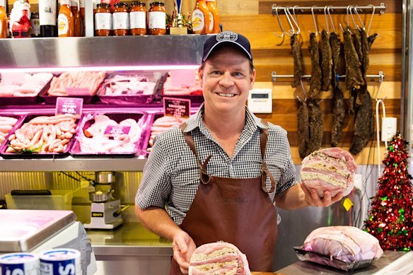 Butcher Adam Stratton knows how to make a banging sausage (and turduckens at Christmas). 