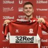 Riley McGree’s curious transfer journey has taken him from Adelaide to Middlesborough - via Birmingham and Charlotte, North Carolina.