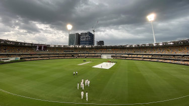 Brisbane and the Gabba have been inundated by rain in recent weeks - and more is on the way.