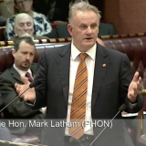 Upper house MP Mark Latham.