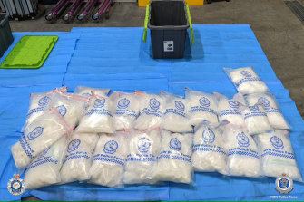 The amount of ‘ice’ and other drugs seized in NSW and across the country has soared. 