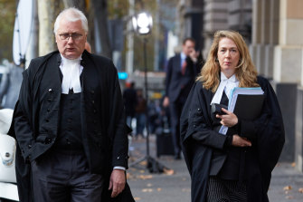 Barrister Bret Walker, SC (left) is advising FFA through its looming broadcast clash with Fox Sports. 
