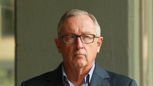 NSW Minister for Health and Medical Research Brad Hazzard addresses the media.