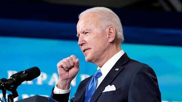 US President Joe Biden unveils the vaccine dose boost.