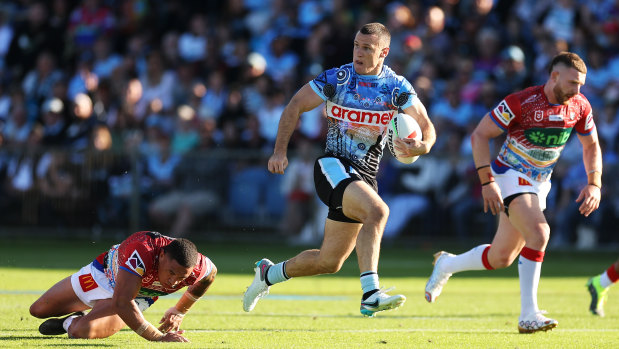 Cronulla ace Connor Tracey has transitioned beautifully into the fullback role.