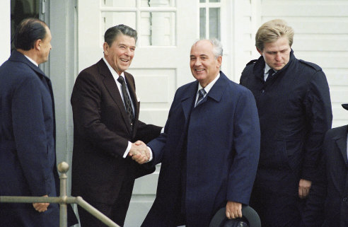 The nuclear treaty was signed by then US and Russian presidents Ronald Reagan and Mikhail Gorbachev as part of moves to end the Cold War.