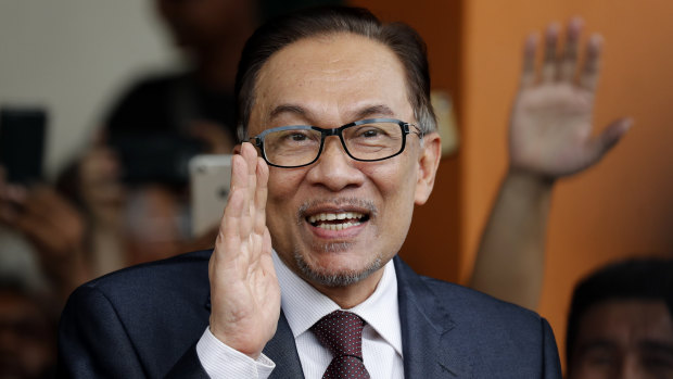 Malaysian reformist icon Anwar Ibrahim.