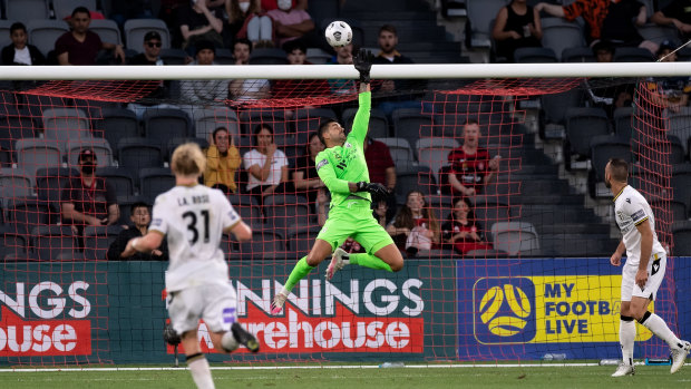 Adam Federici had a blinder on debut for Macarthur FC.