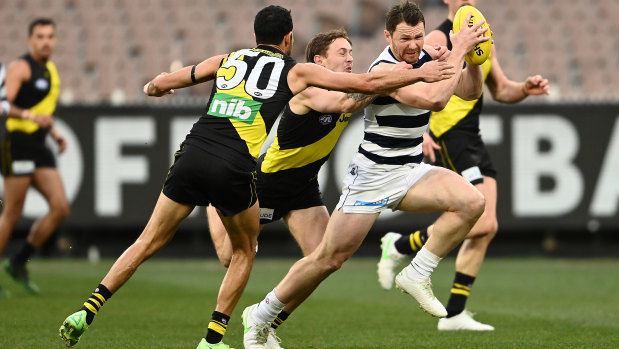 Patrick Dangerfield was a real standout for the Cats.