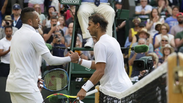 The pair have exchanged insults off the court, and the tension was just as high on the court.