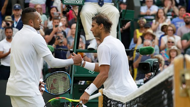 The pair have exchanged insults off the court, and the tension was just as high on the court.