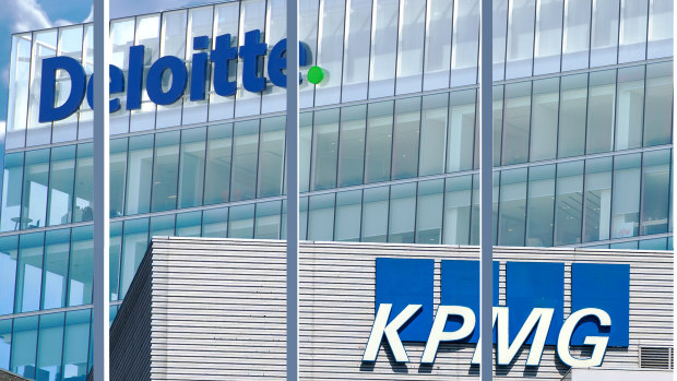 Former and current staff at KPMG and Deloitte have criticised cost cutting measures rushed through in April. 