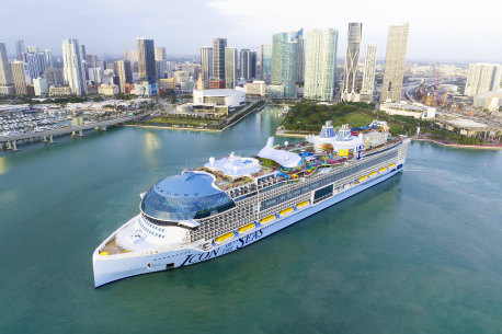 Can a 20-deck cruise ship that carries 8000 people be good for the environment?