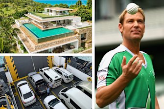 How a beach break turned into Warne's final journey