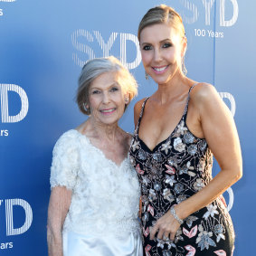 Getaway host Catriona Rowntree and mum Heather.
