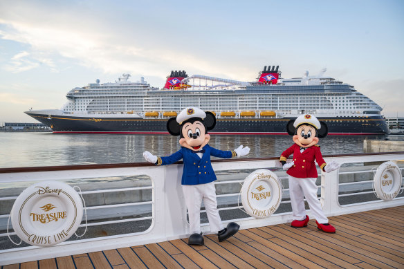 Disney’s cruise ships are a bit like floating versions of its theme parks.