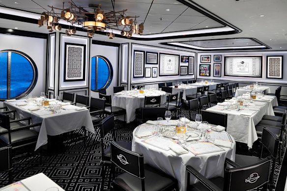 The Animator’s Palate restaurant, where diners’ own drawings come to life.