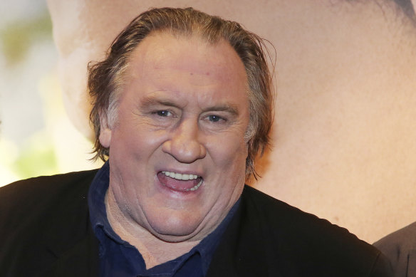 Gerard Depardieu attends a film premiere in 2016.