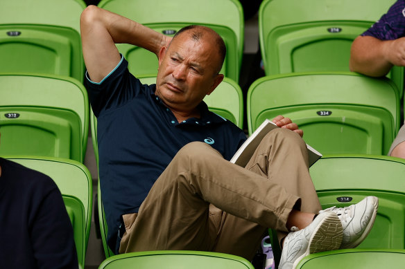 New Wallabies coach Eddie Jones appears to have his work cut out for him.