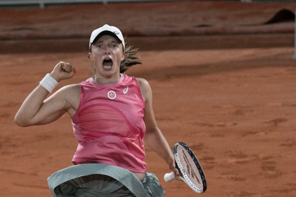 Iga Swiatek’s bid for back-to-back French Open crowns remains alive.