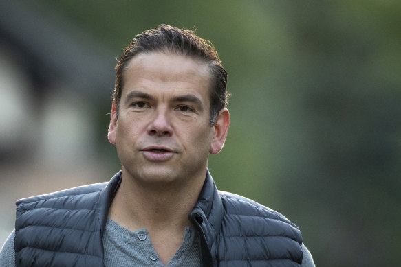 News Corporation co-chairman Lachlan Murdoch.