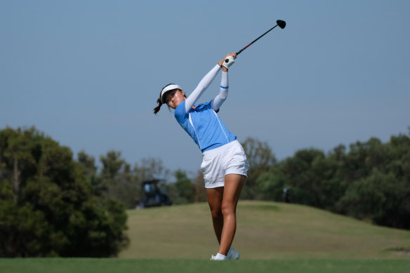 Grace Kim will play in the Augusta National women's Amateur in April.